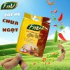 Bánh tráng phơi sương sốt me