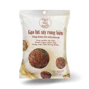 Gạo lứt sấy rong biển Ba Bông Sen