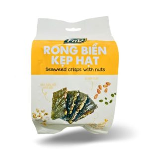 Alternative view of [COMBO MIX 3] Thanh gạo lứt óc chó rong biển 120g – Bánh thuyền mix hạt- Rong biển kẹp hạt +Tặng 1 bánh tráng FNV vị bất kỳ